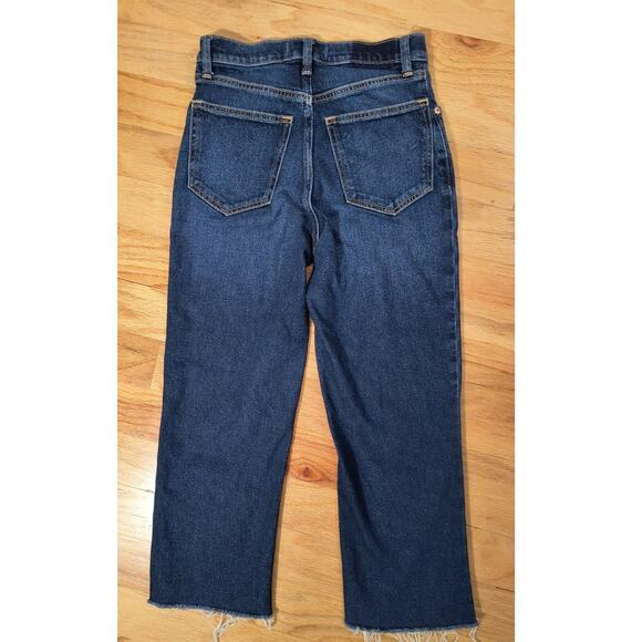 Abercrombie & Fitch 90's Straight Ultra High Rise Jeans Women's Size 26 Frayed - Picture 11 of 12